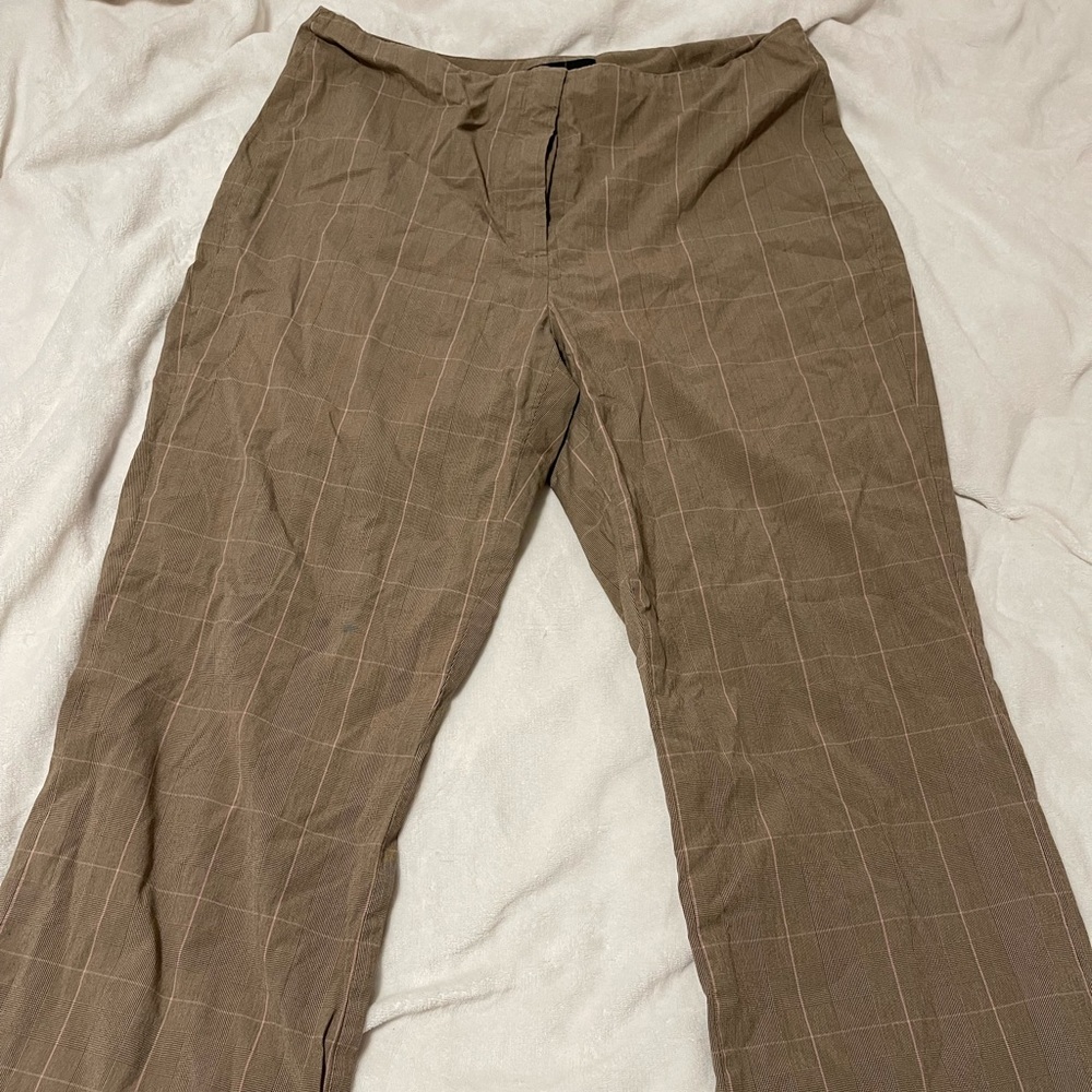 Cambio Plaid Pants